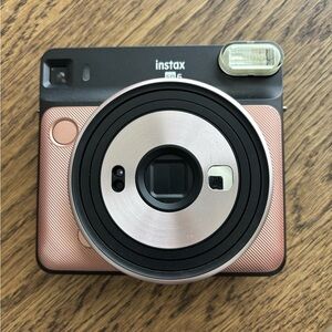 Instax Square SQ6 Instant Camera in Blush Gold